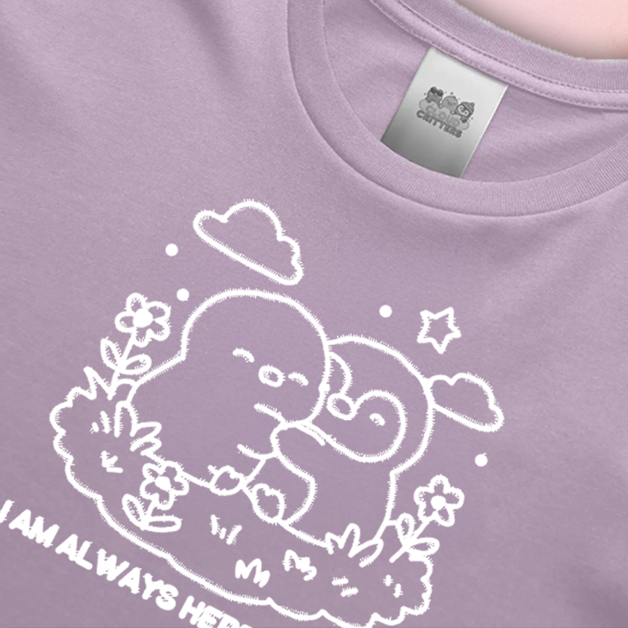 Pastel Promise Embroided T-Shirt