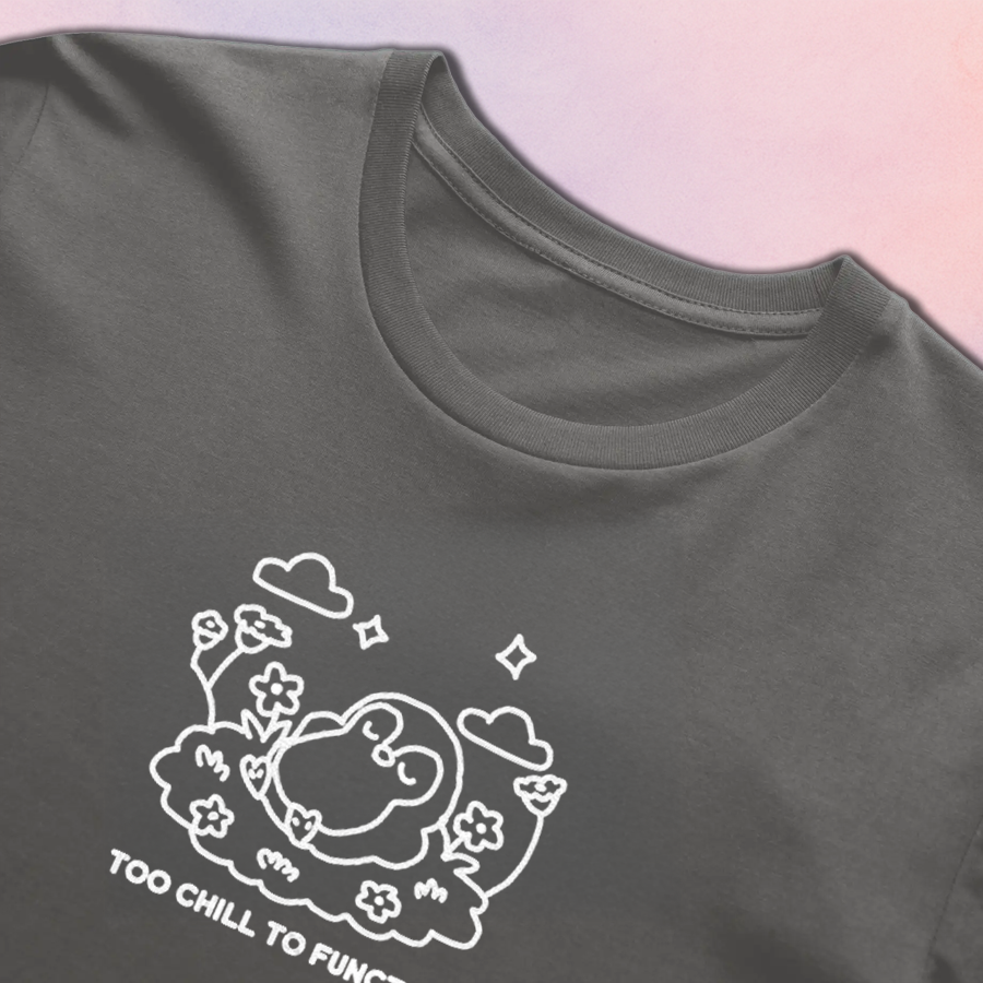 Too Chill Club Embroided T-Shirt