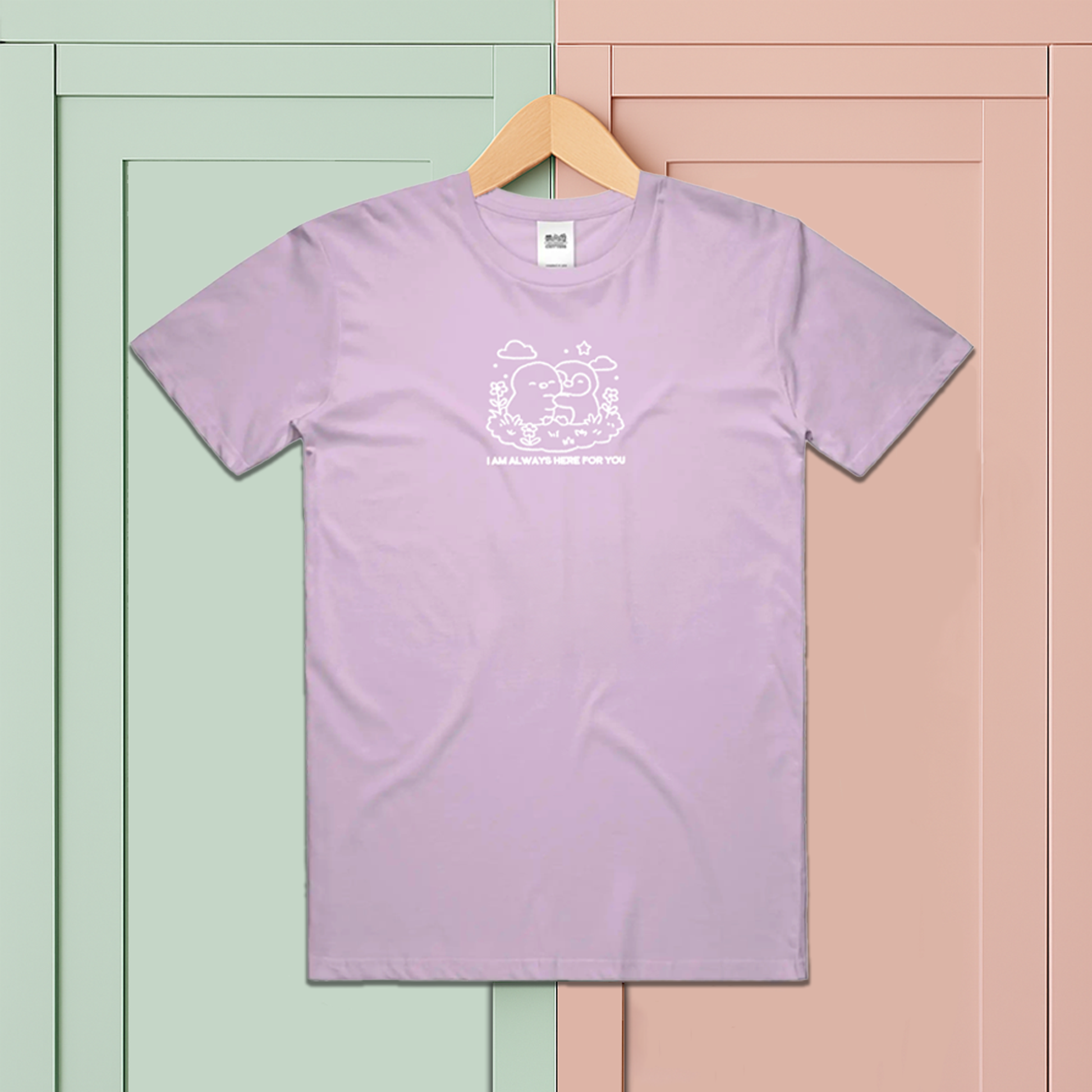 Pastel Promise Embroided T-Shirt