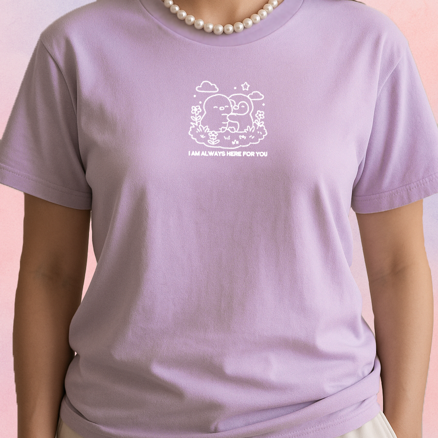 Pastel Promise Embroided T-Shirt