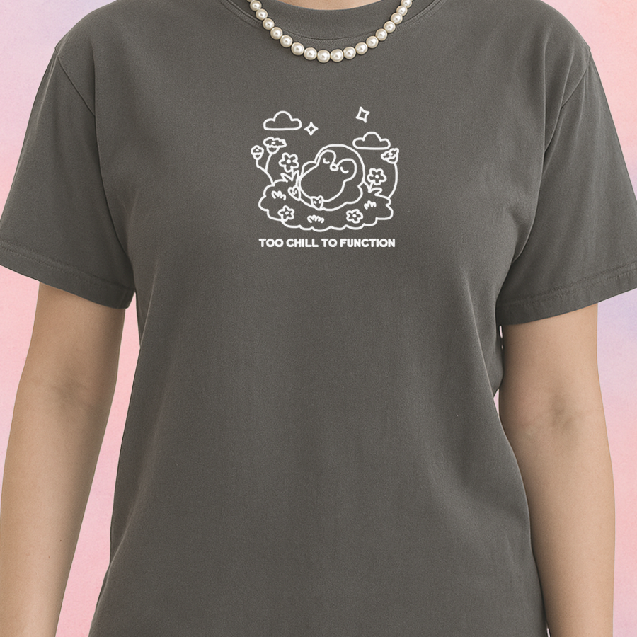 Too Chill Club Embroided T-Shirt