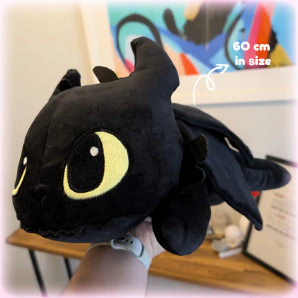 Weighted Toothless Plushie