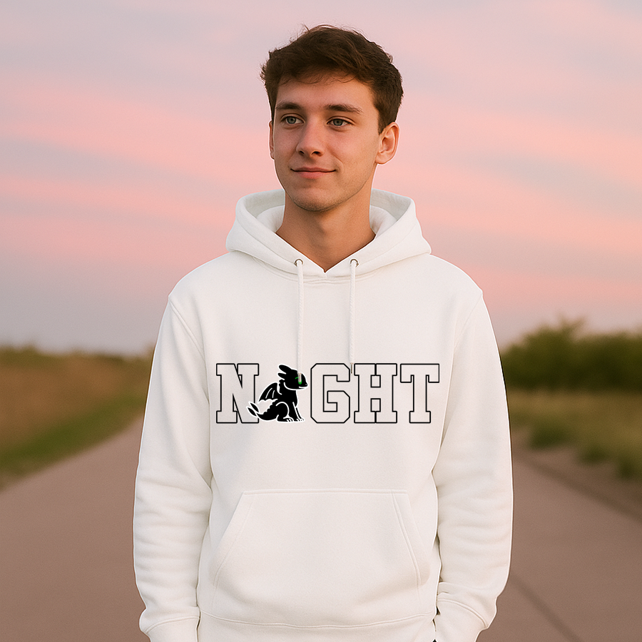 NIGHTBOUND Hoodie - White Edition