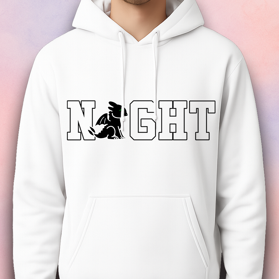 NIGHTBOUND Hoodie - White Edition